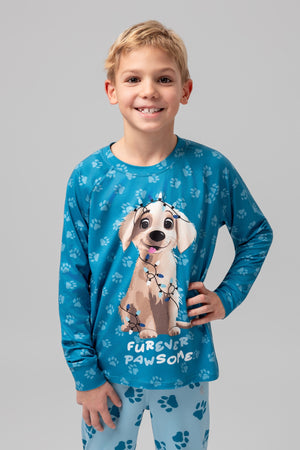 lelosi piżama chłopięca paws 1