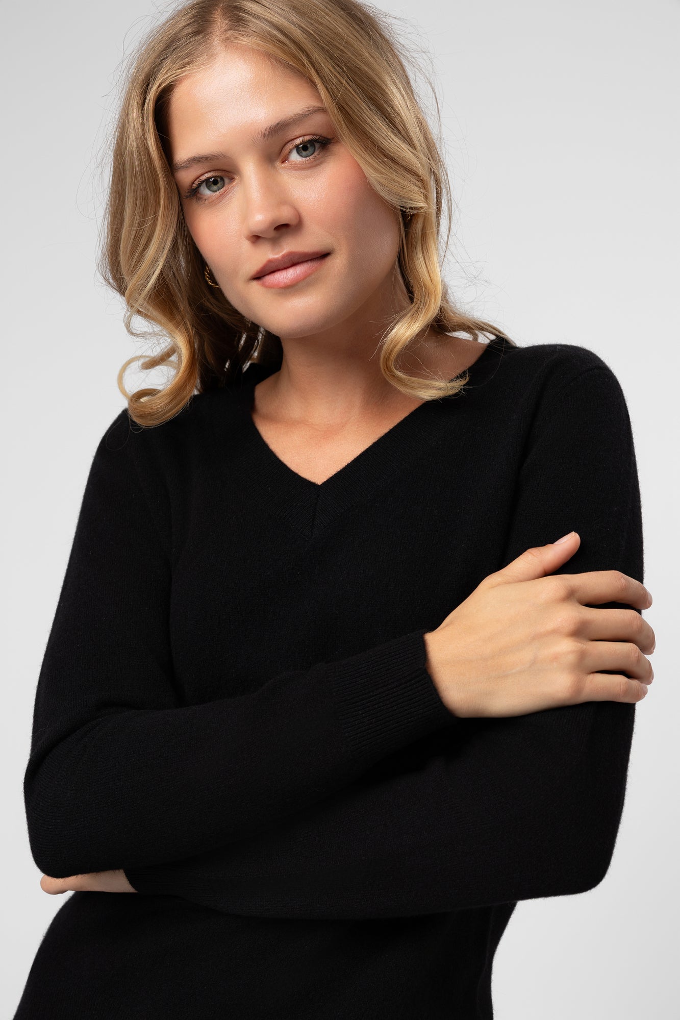 Dzianinowe bluzy z kapturem