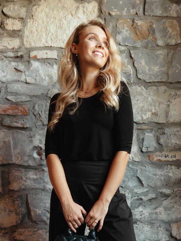 T-shirty z rękawem 3/4