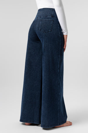 lelosi legginsy jeansowe o luźnym kroju lincoln 1