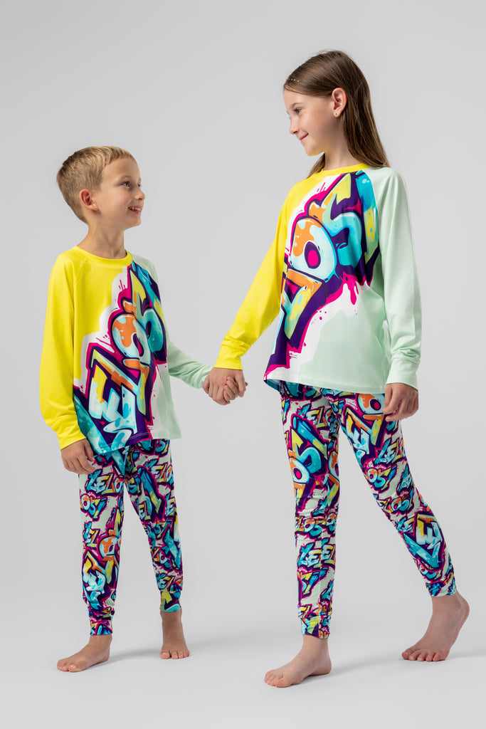lelosi piżama dla dzieci happycolours 0