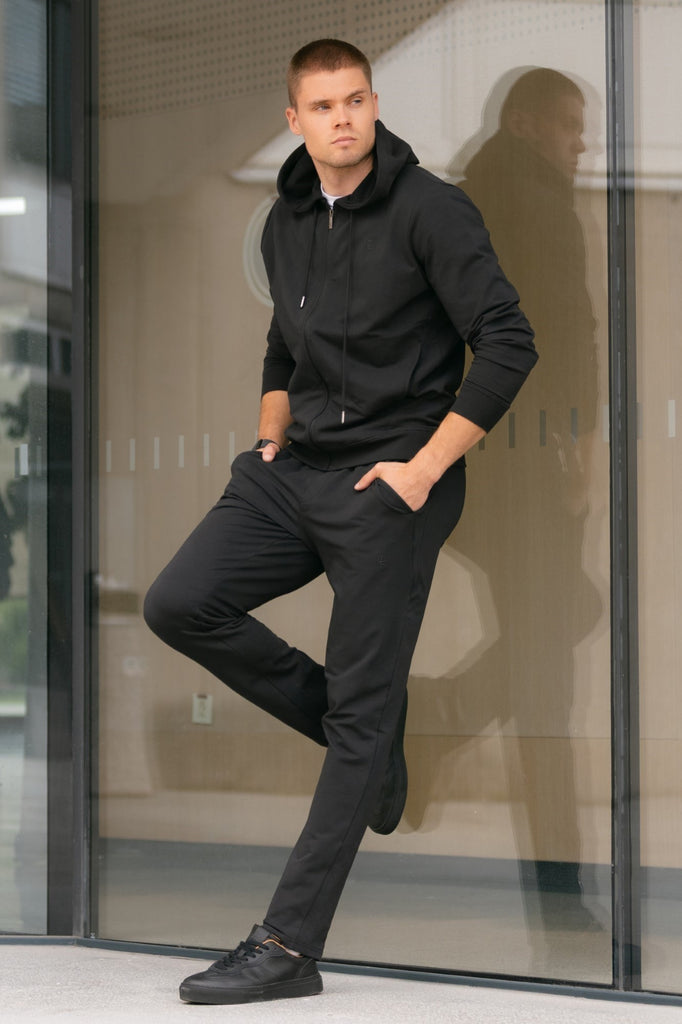 lelosi męskie spodnie dresowe supercomfort relaxed drake 0