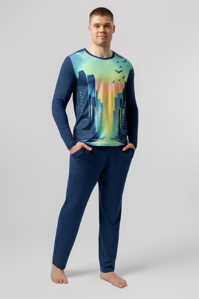 lelosi piżama męska david 0