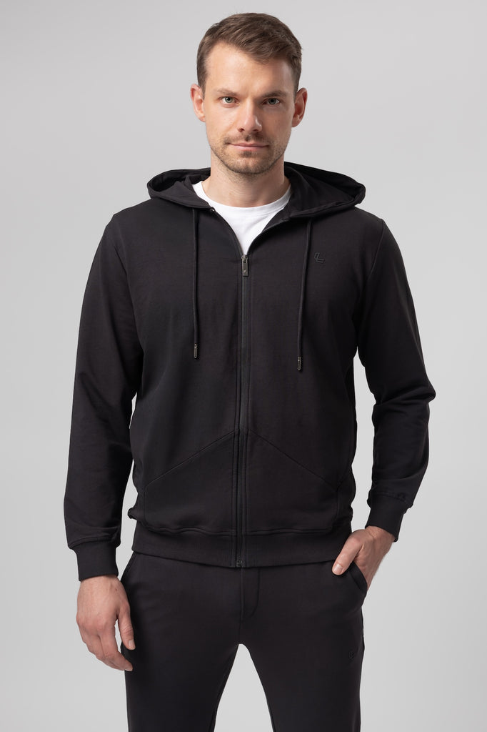 lelosi bawełniana rozpinana bluza drake 0