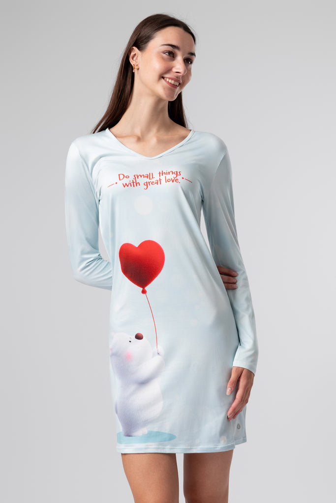lelosi koszula nocna heartbear 0