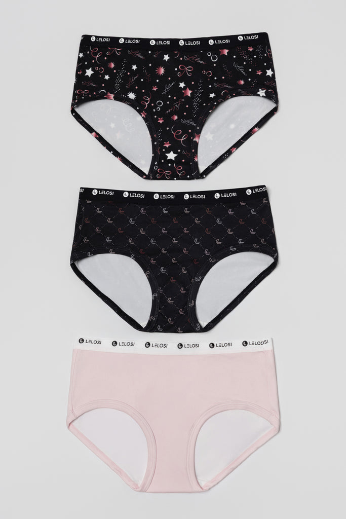 lelosi zestaw majtek hipster flores 0