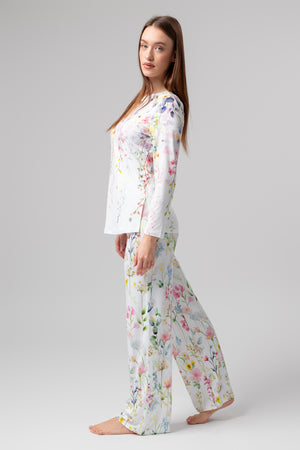 lelosi piżama relaxed floret 1