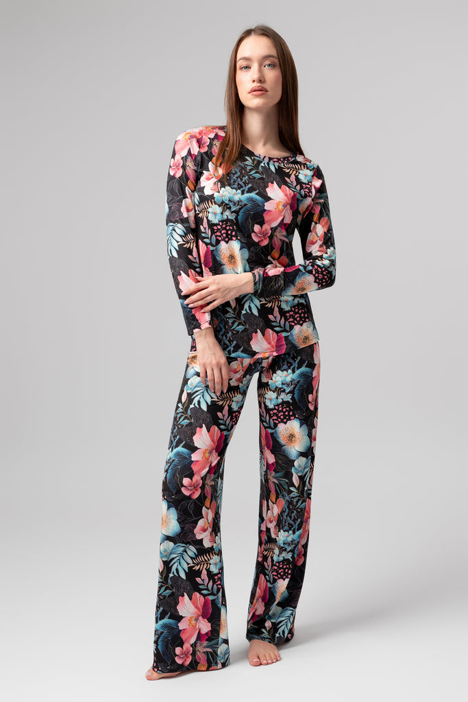 lelosi piżama relaxed sleeplux 0