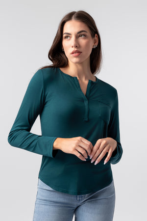 lelosi t-shirt basic z długim rękawem sawyer 1