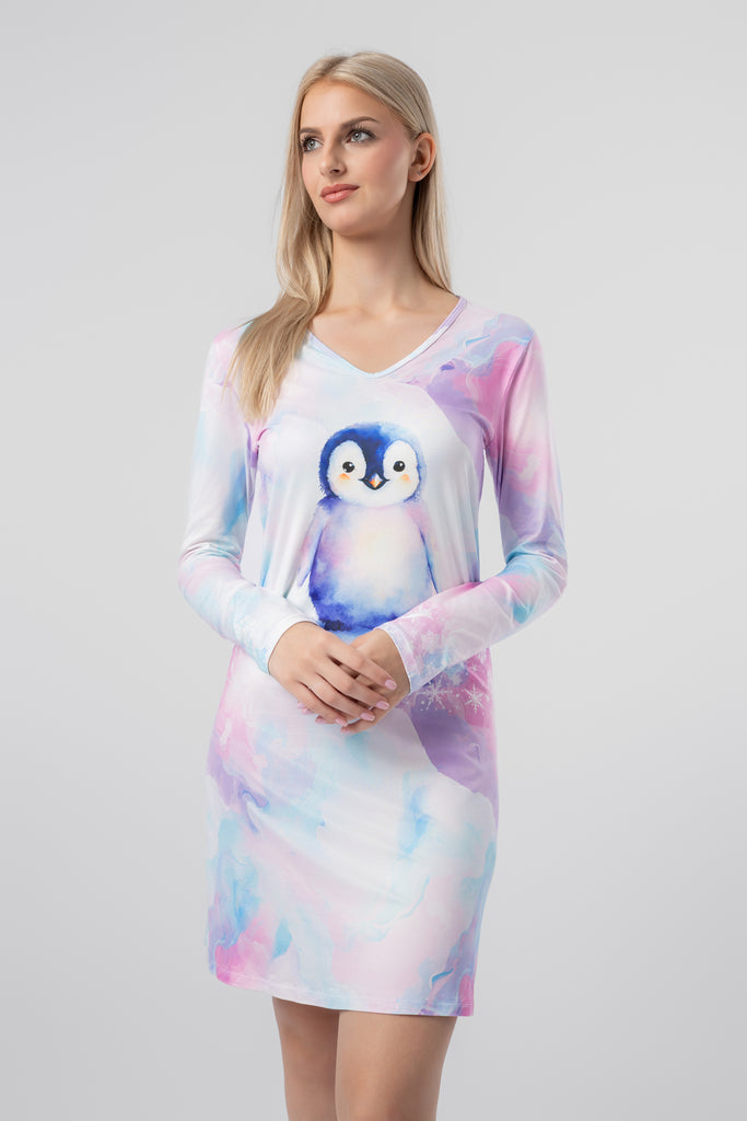lelosi koszula nocna penguiny 0